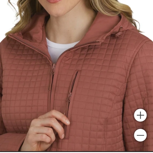 Lands' End Women's Quilted Jacket, Nwt - Picture 3 of 8